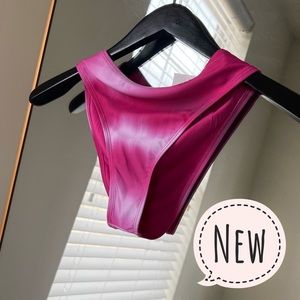 NWT🔖Mosmann Australia Pink White Tie Dye Bottom Bikini Bohemian Swimsuit